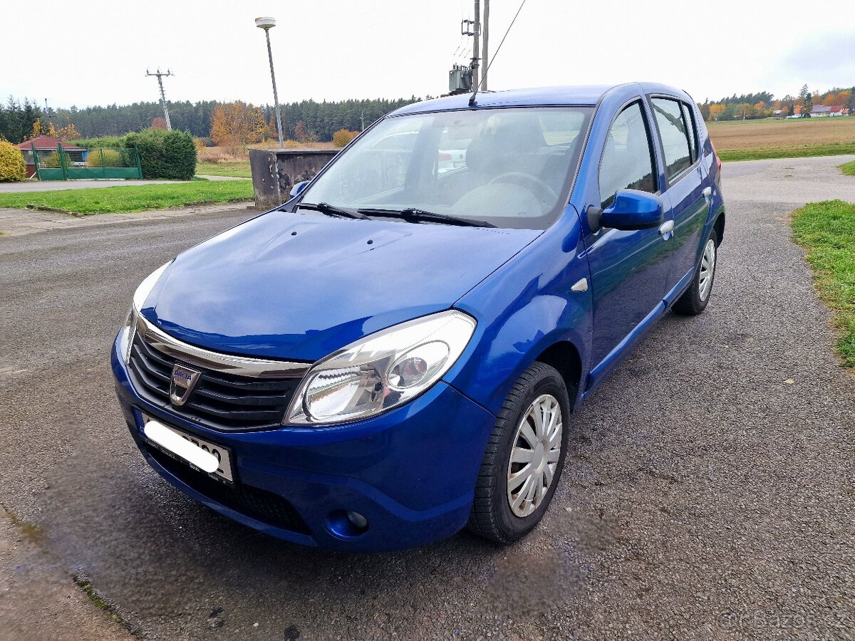 Dacia Sandero, 1.2 benzín, 55kW, r.v. 2011.