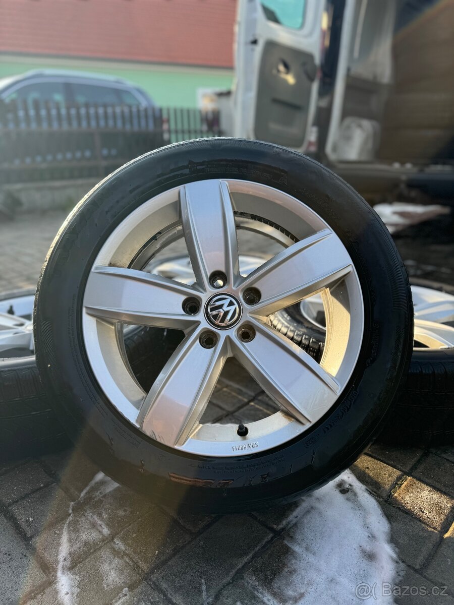 ORIGINÁL Alu Volkswagen Corvara R17, 5x112