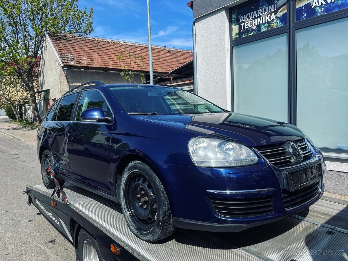 Veškeré náhradní díly VW Golf 5 kombi r.v. 2009 BLS JCR LD5Q