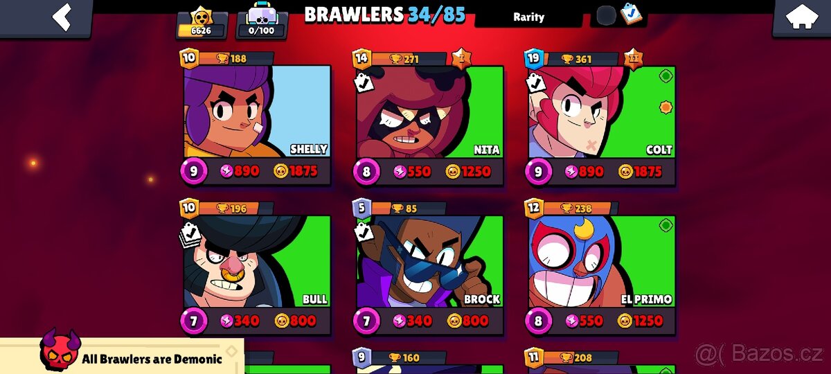 Brawl stars učet