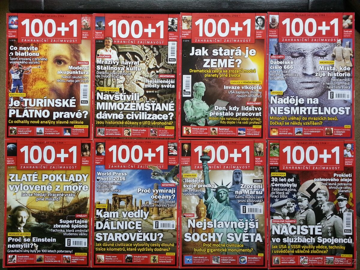 100+1 ZAHRANIČNÍ ZAJÍMAVOST - od 2013 do 2017 - POZRI FOTO