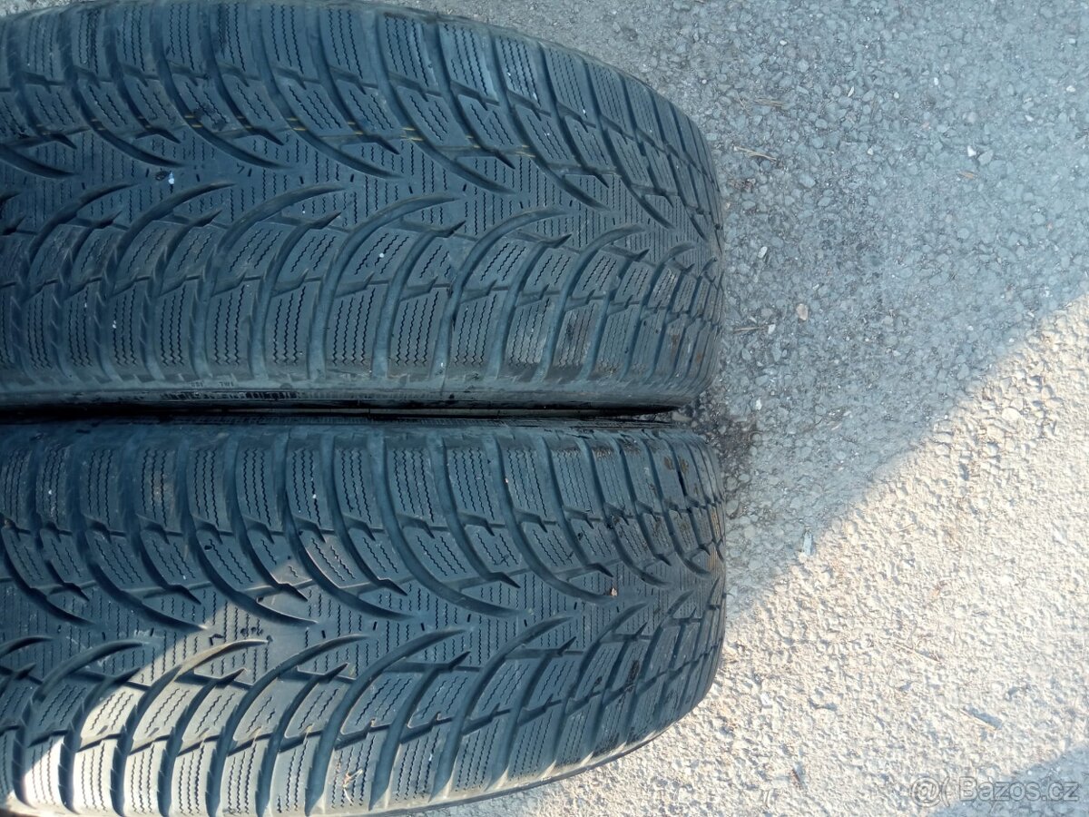 2x Nokian WR D3, 205/55/R16, nad 4mm,