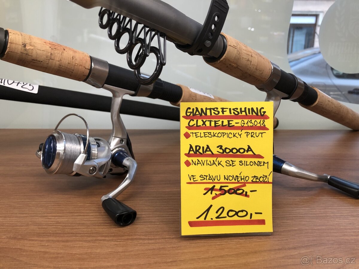 Giantsfishing CLXTELE-G13018 + Aria 3000A