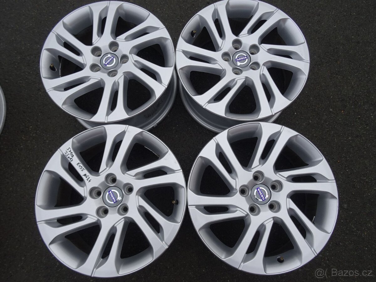 Alu disky Volvo, 17", 5x108, ET 55 , šířka 7,5J