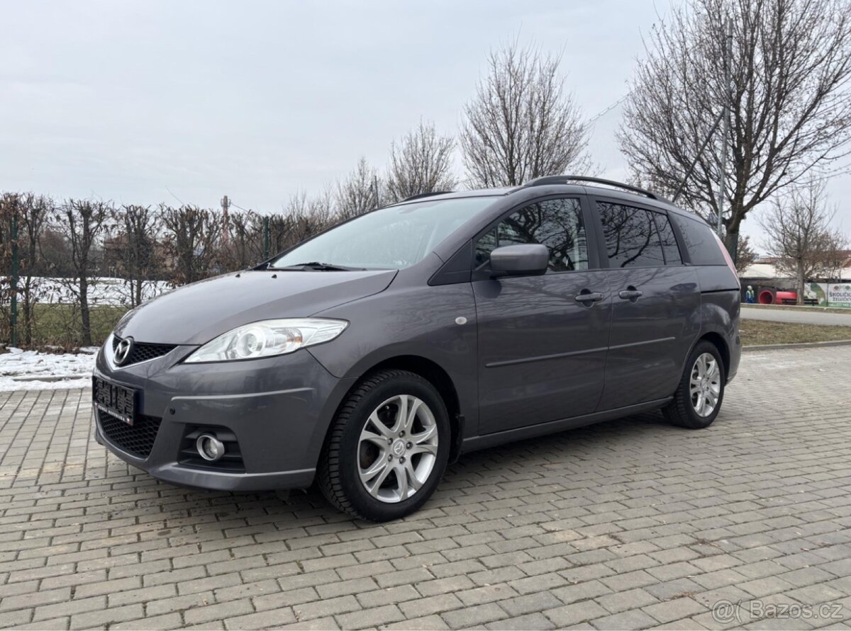 Mazda 5 2.0 107 kW Exclusive 7 sedadel - benzín