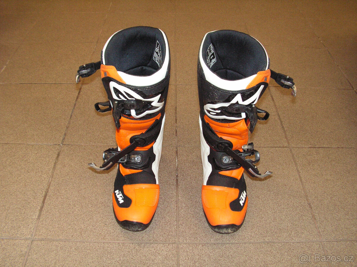 Motokrosové boty ALPINESTARS KTM