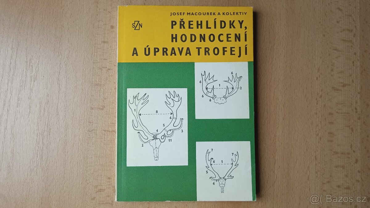 Přehlídky, hodnocení a úprava trofejí - Josef Macourek a kol