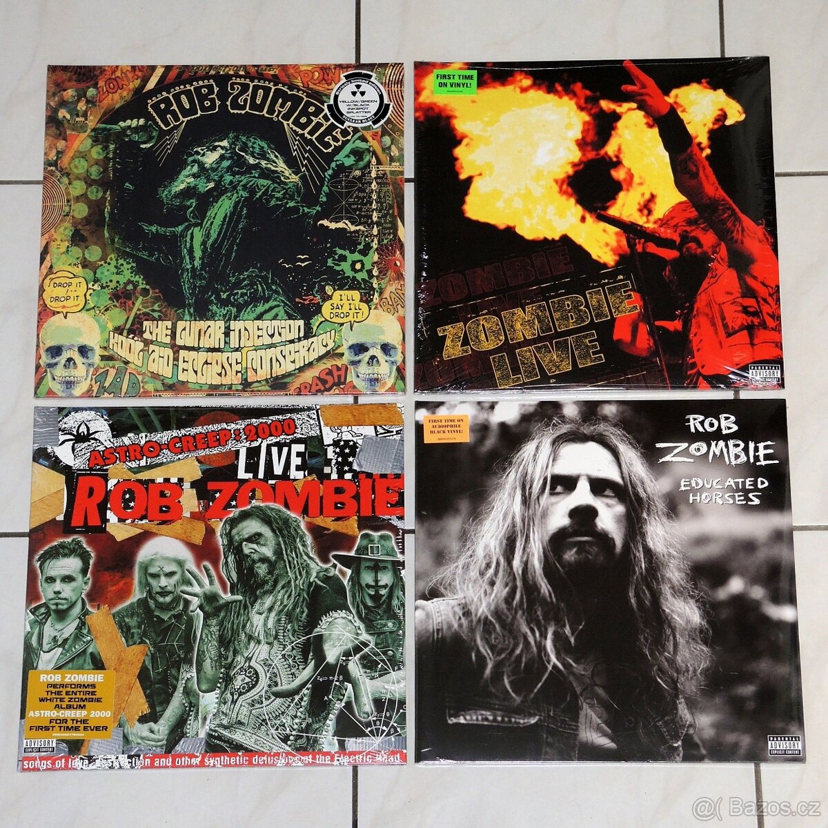 Set 4x LP Rob Zombie / NOVÉ / SEALED /