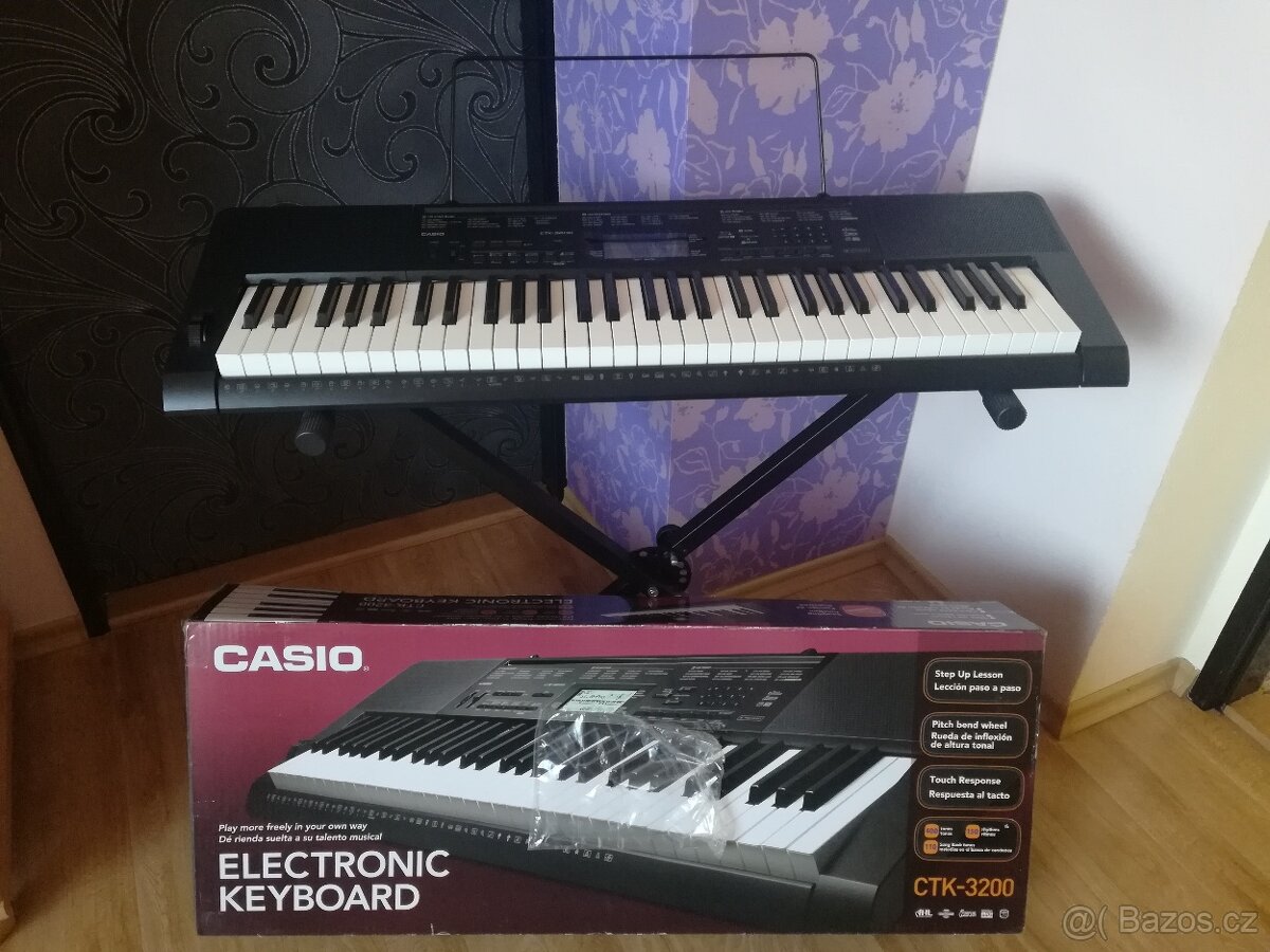 el. klávesy CASIO CTK 3200