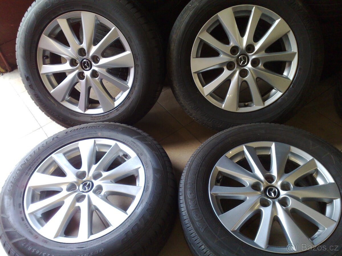 alu kola 5x114,3 r17 original mazda cx5 - 225/65/17