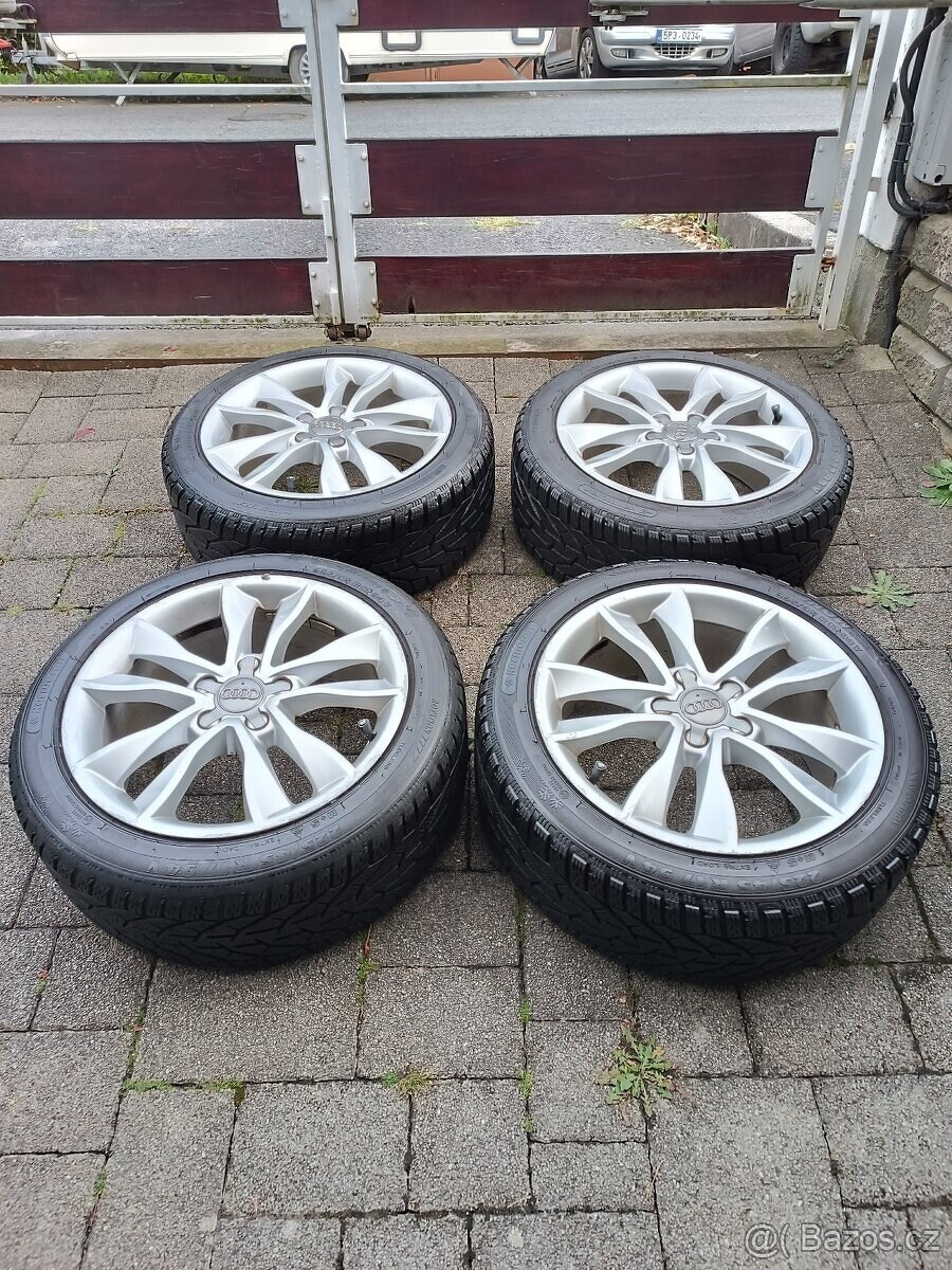 Alu disky R17 5x112 + zimní pneu 225/45