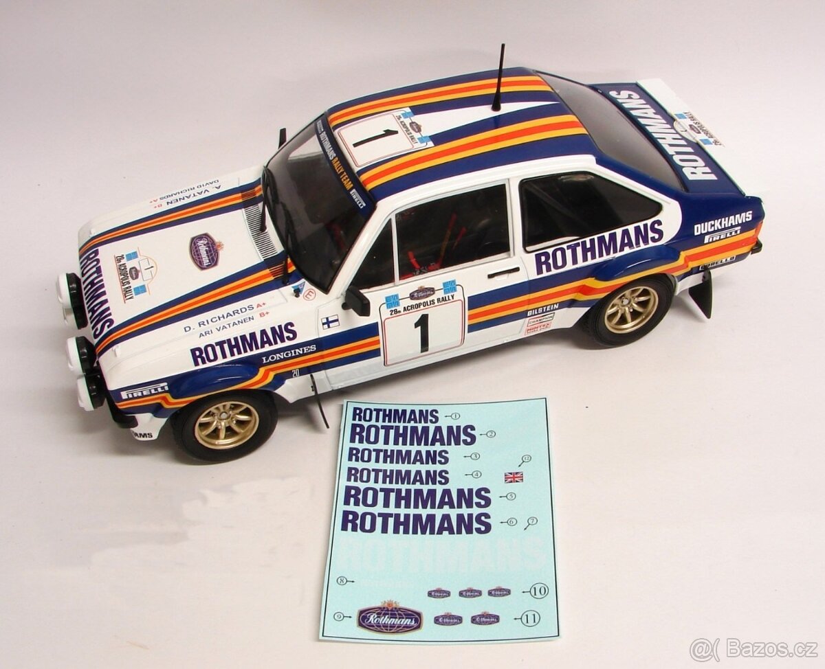 1/18 Ford MkII Vatanen Rally 1981