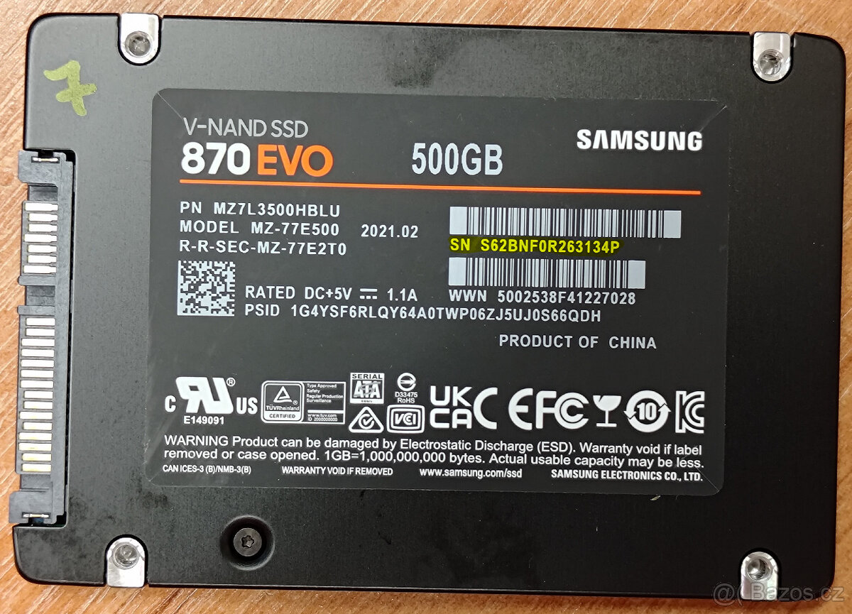 Samsung 870 EVO - 2,5" - SATA - 500GB #7