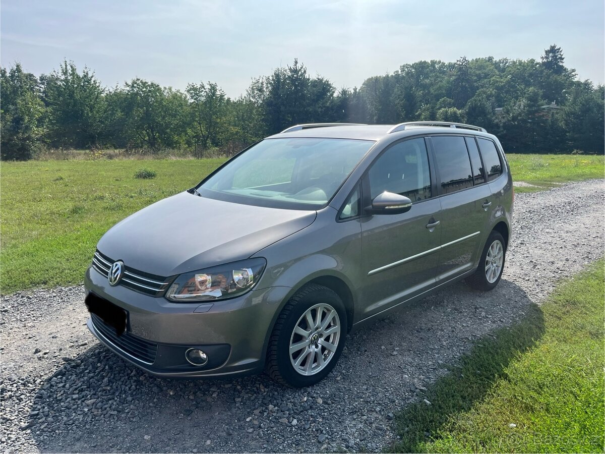 VW Touran 2.0TDi, DSG, 7míst