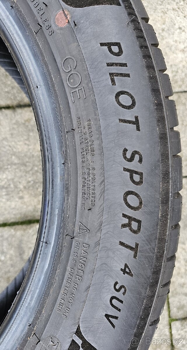 Letní Michelin Pilot Sport 4 SUV, 235/55/19, 235 55 19