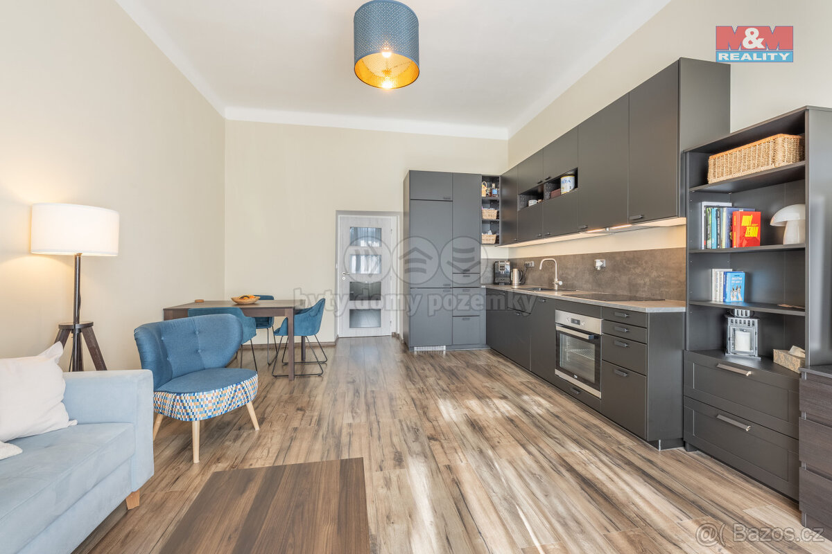 Pronájem bytu 2+kk, 59 m², Praha, ul. Václavkova