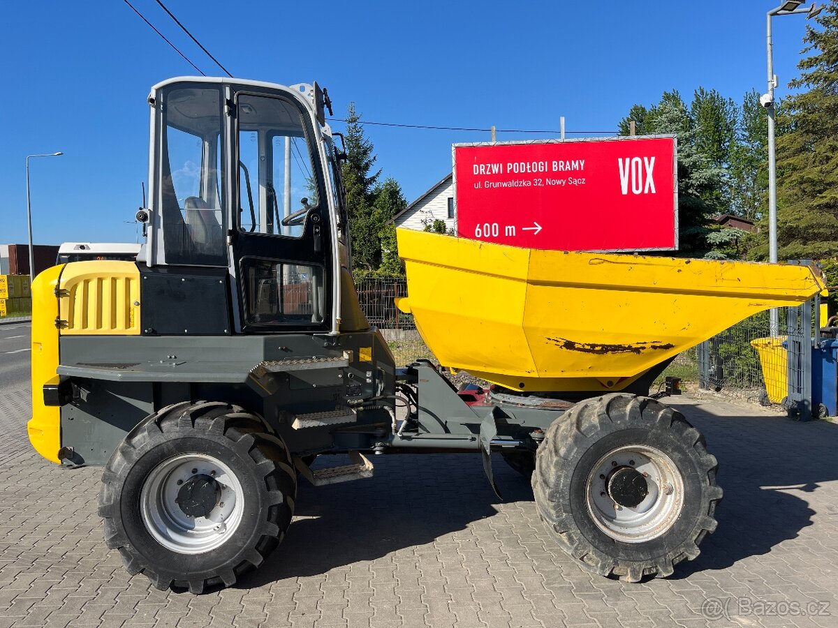 Dumper vyklápěcí, Dempr Wacker Neuson DW60 s kabinou, Terex