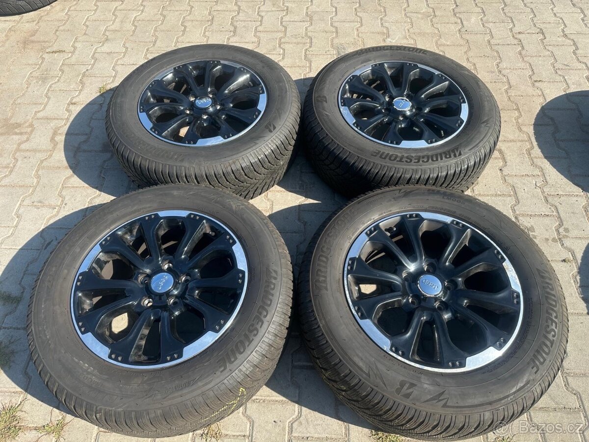 4x al kola 5x127 “18” + pneu zimní 265/60 R18