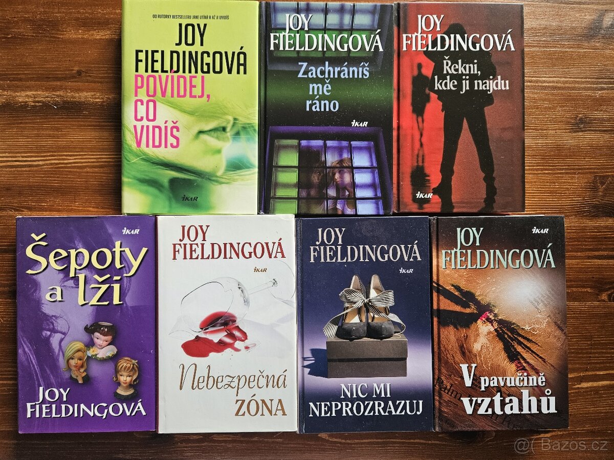 7 titulů od spisovatelky Joy Fieldingové