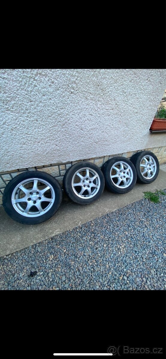 Alu kola 5x114,3 r16 anzo wheels