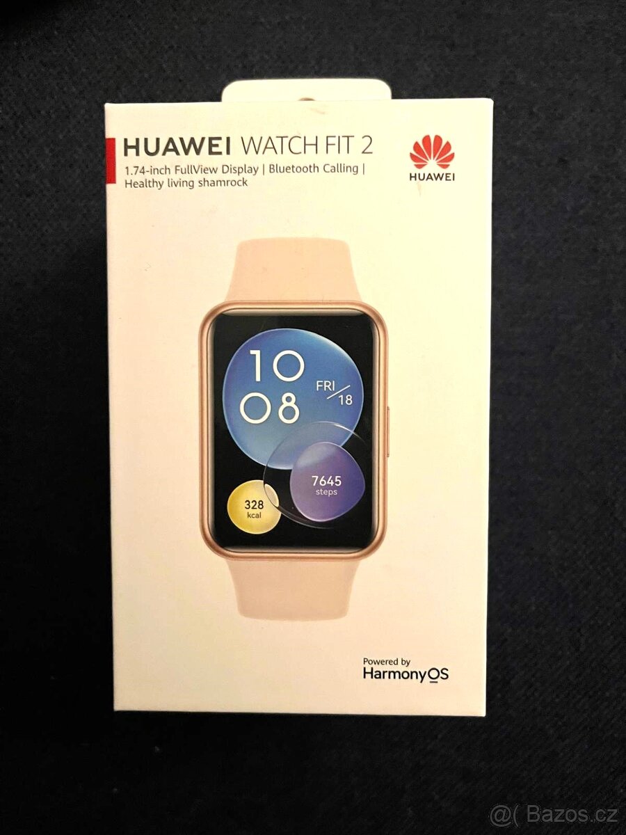 Huawei Watch Fit 2 active gold chytré hodinky