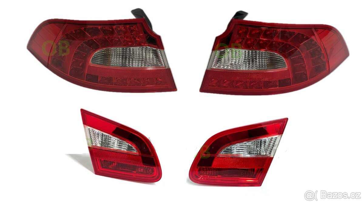 LED světla zadní SUPERB II SEDAN