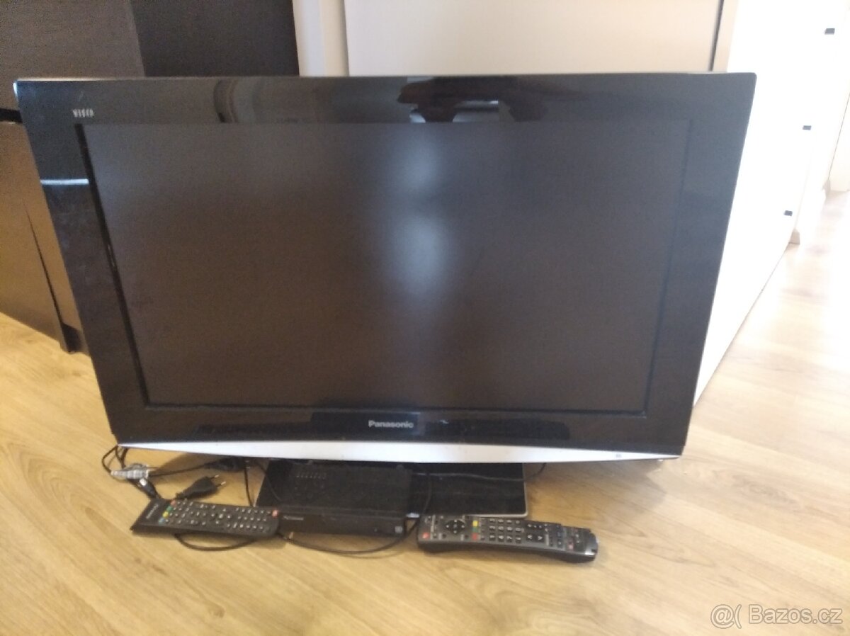 TV Panasonic + set-top box