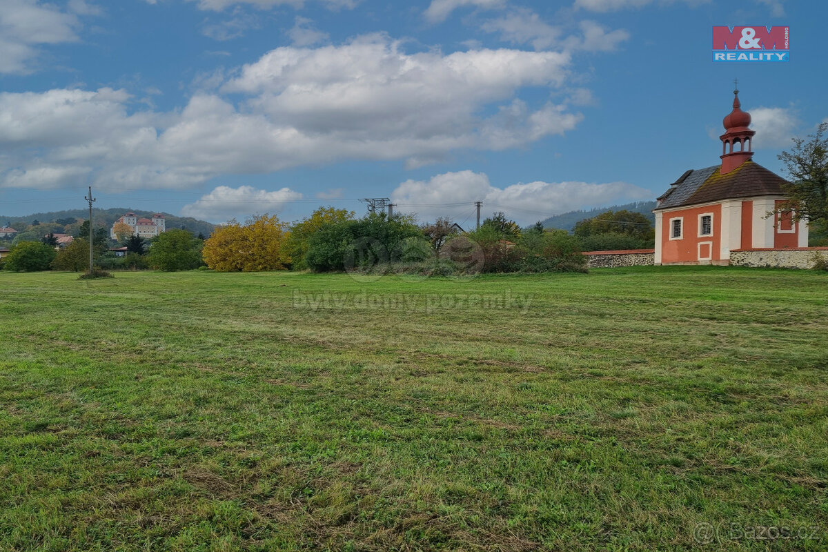 Prodej pozemku k bydlení, 1556 m², Valeč, ul. Podbořanská