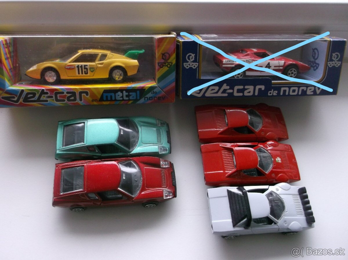 NOREV v 1:43:LANCIA STRATOS,LIGIER,CITROEN,FIAT,VOLVO