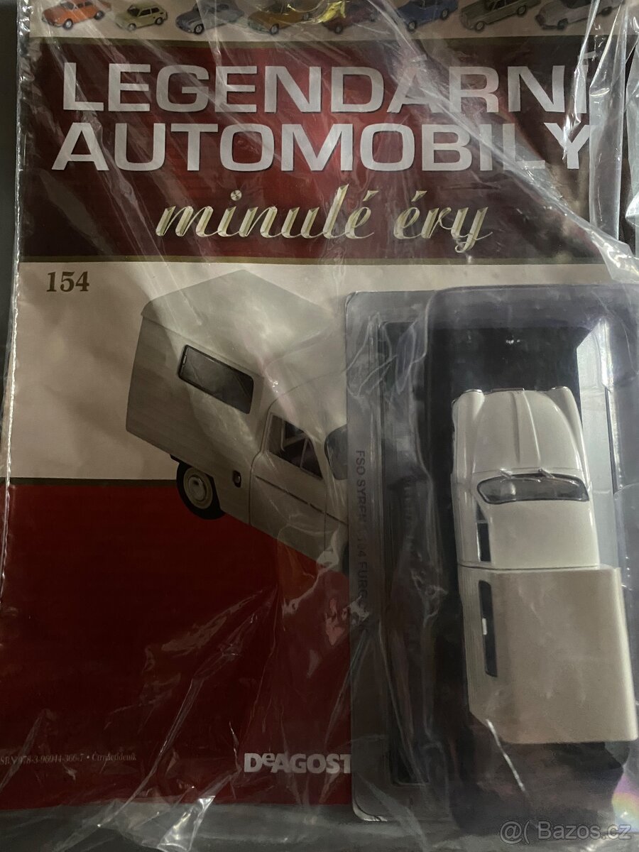 LEGENDÁRNÍ AUTOMOBILY-kompletní sbirka