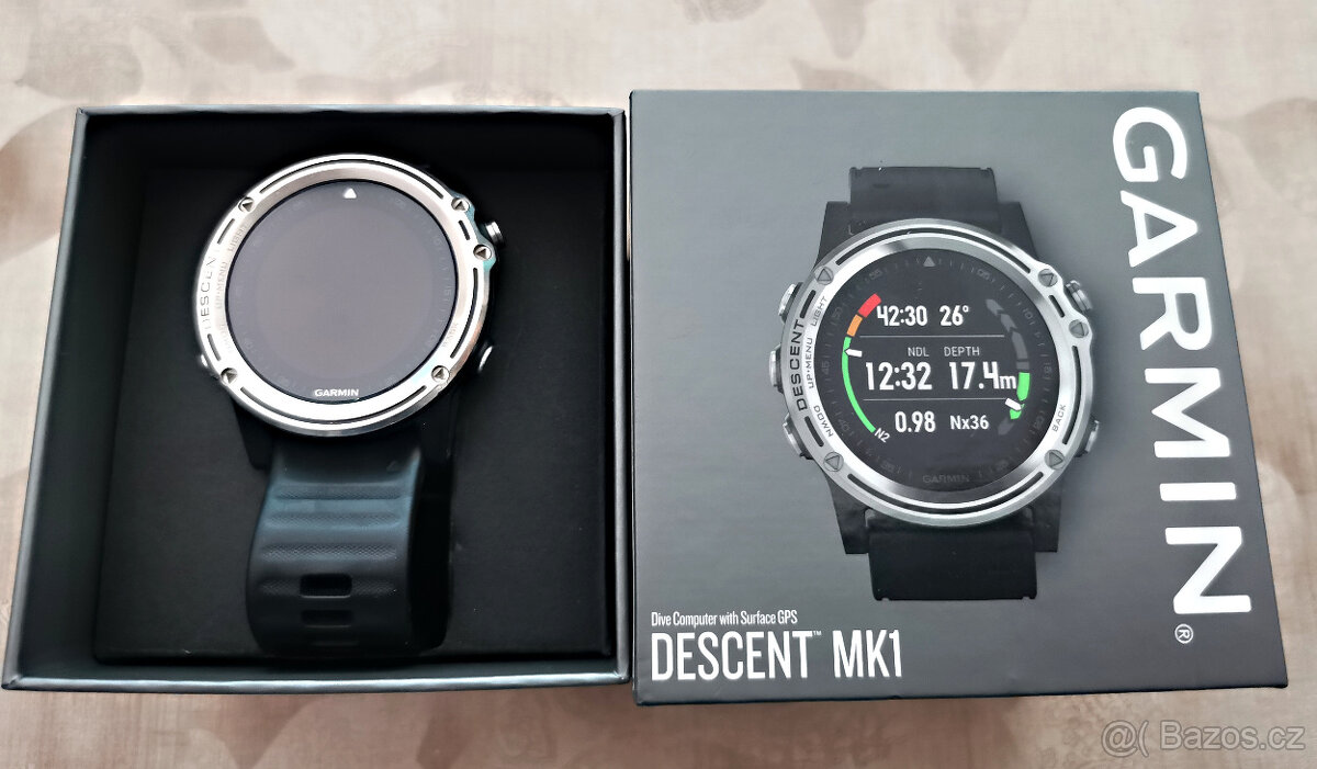 Garmin Descent MK1 hodinky / potápěčský počítač