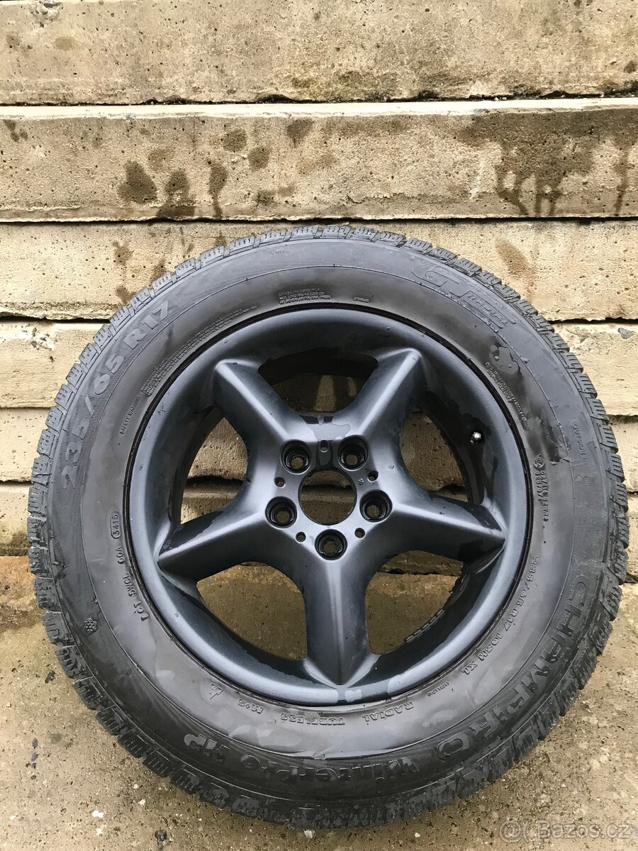 Zimní sada alu kol BMW X5 e53 - 235/65 R17