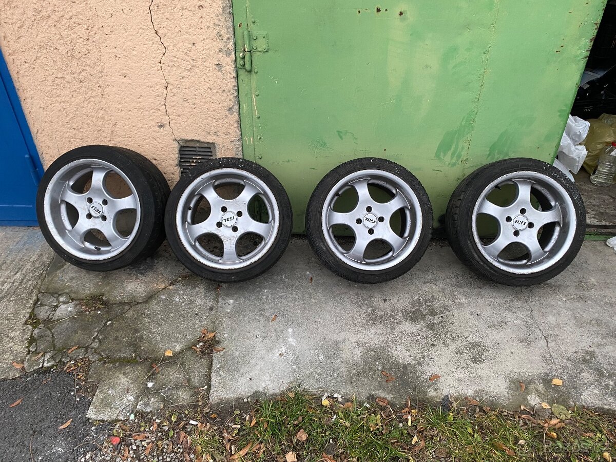 16" alu Rial 4x100 s límcem 9x16"