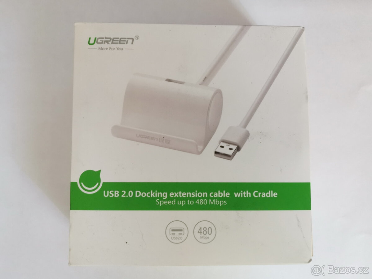 USB prodlužovací dock kabel 1,5m se stojánkem UGREEN nový