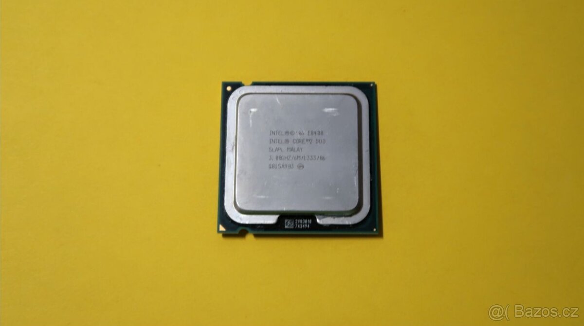 Intel Core 2 Duo E8400, 3.00 GHz, SLAPL