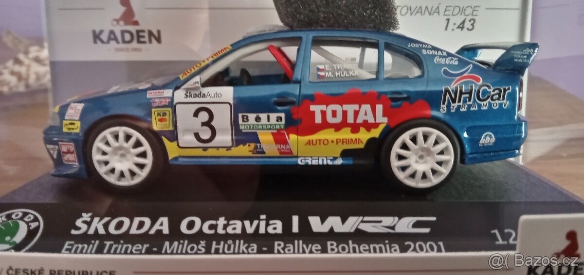 NE ABREX 1:43 RALLYE BOHEMIA 2001 LIMITKA 500 KS