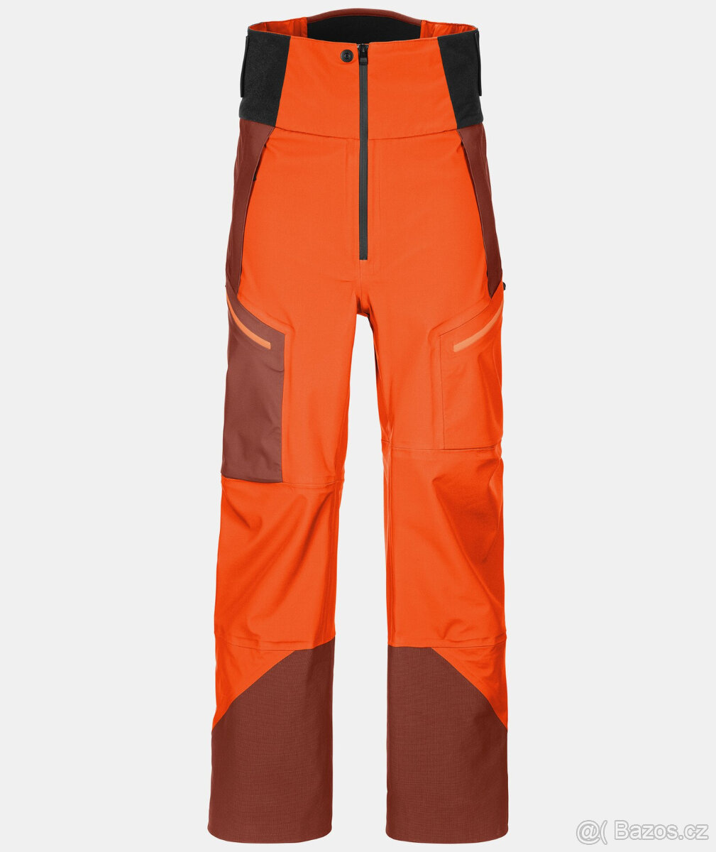 Ortovox 3L Guardian Shell Pants M burning orange (L)