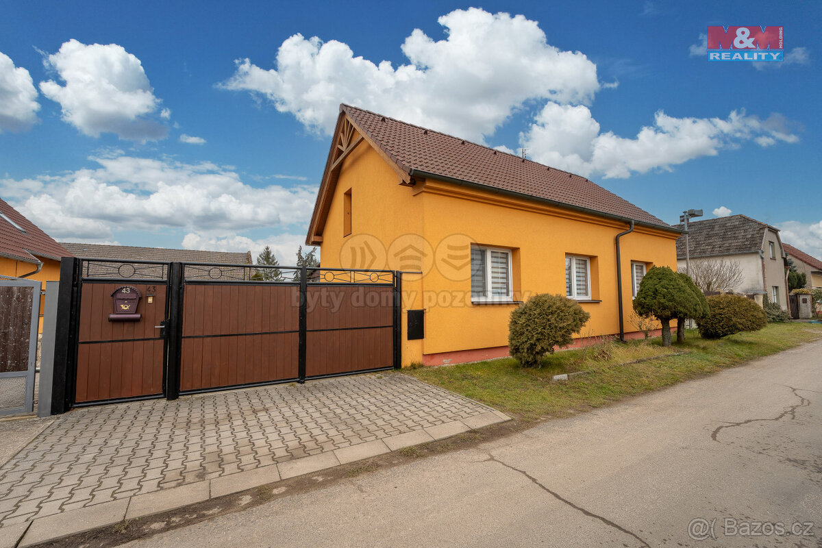 Pronájem rodinného domu 3+1 90 m² ve Skorkově-Otradovice