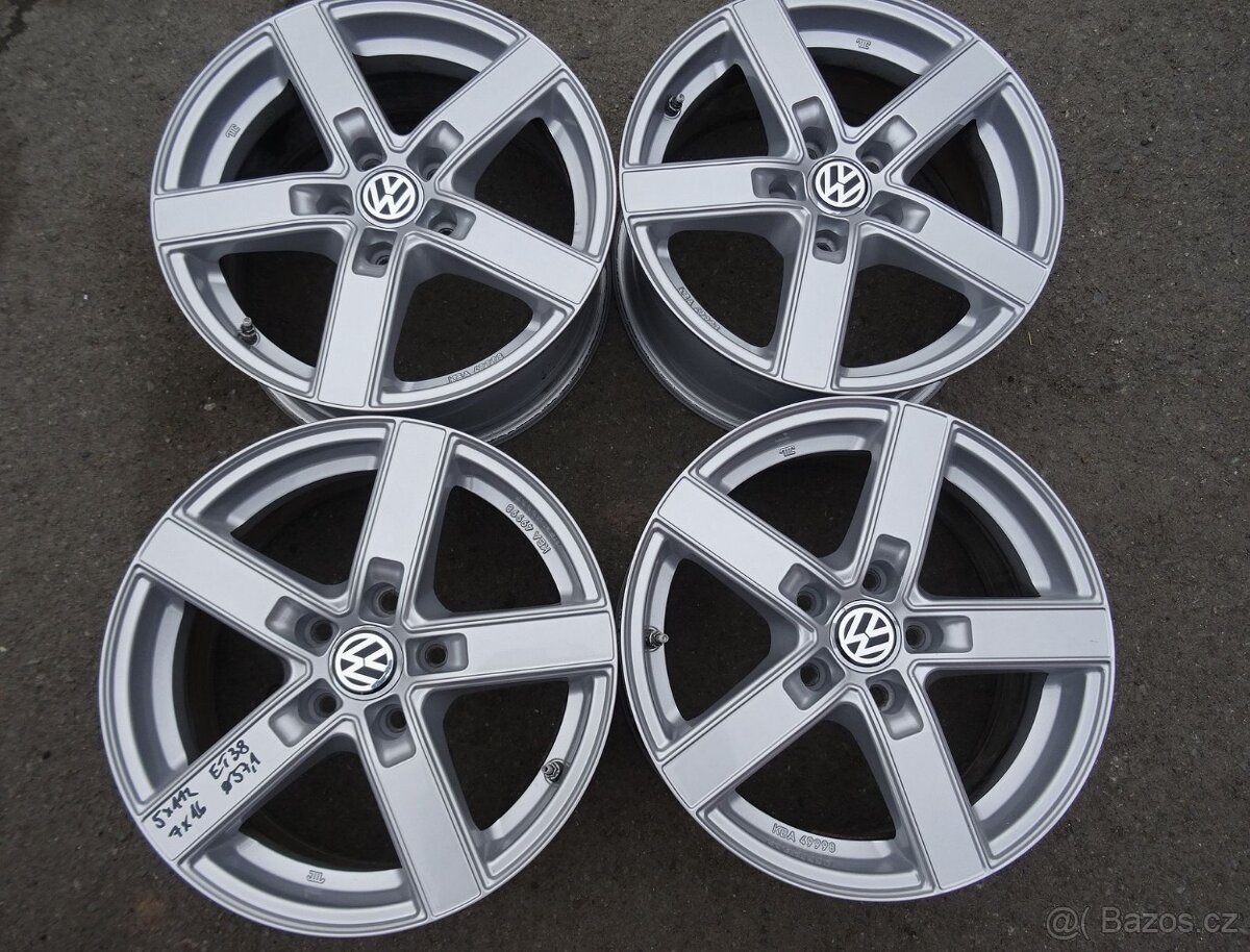 Alu disky na VW, Škoda, 16", 5x112, ET 38, šíře 7J