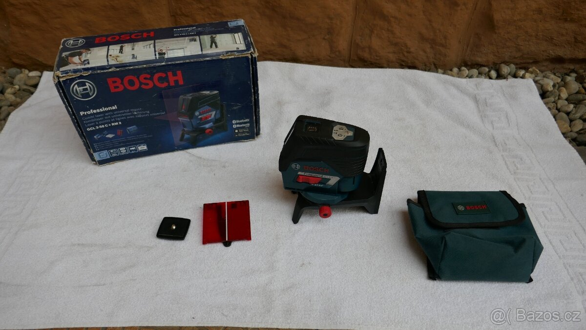 KOMBINOVANÝ LASER BOSCH GCL 2-50 C Professional