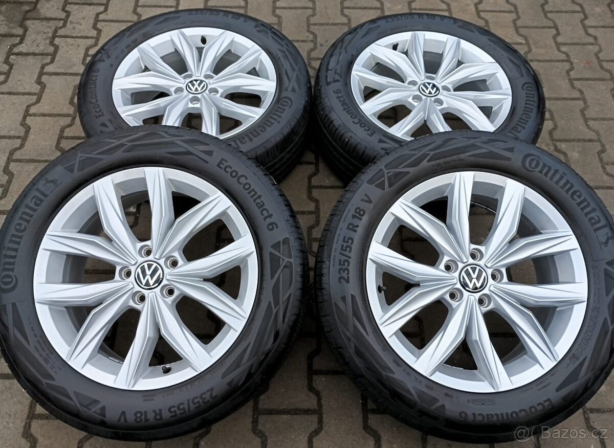 Disky originální VW Tiguan 5x112 R18 Kingston