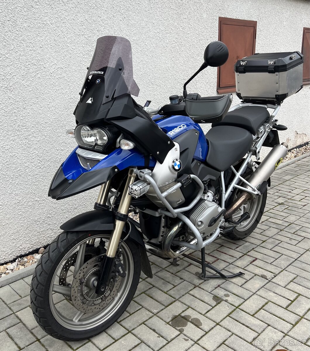 BMW R1200GS, rv.2008, 77kW,  43 tis/km, STK 03/2028, ČR