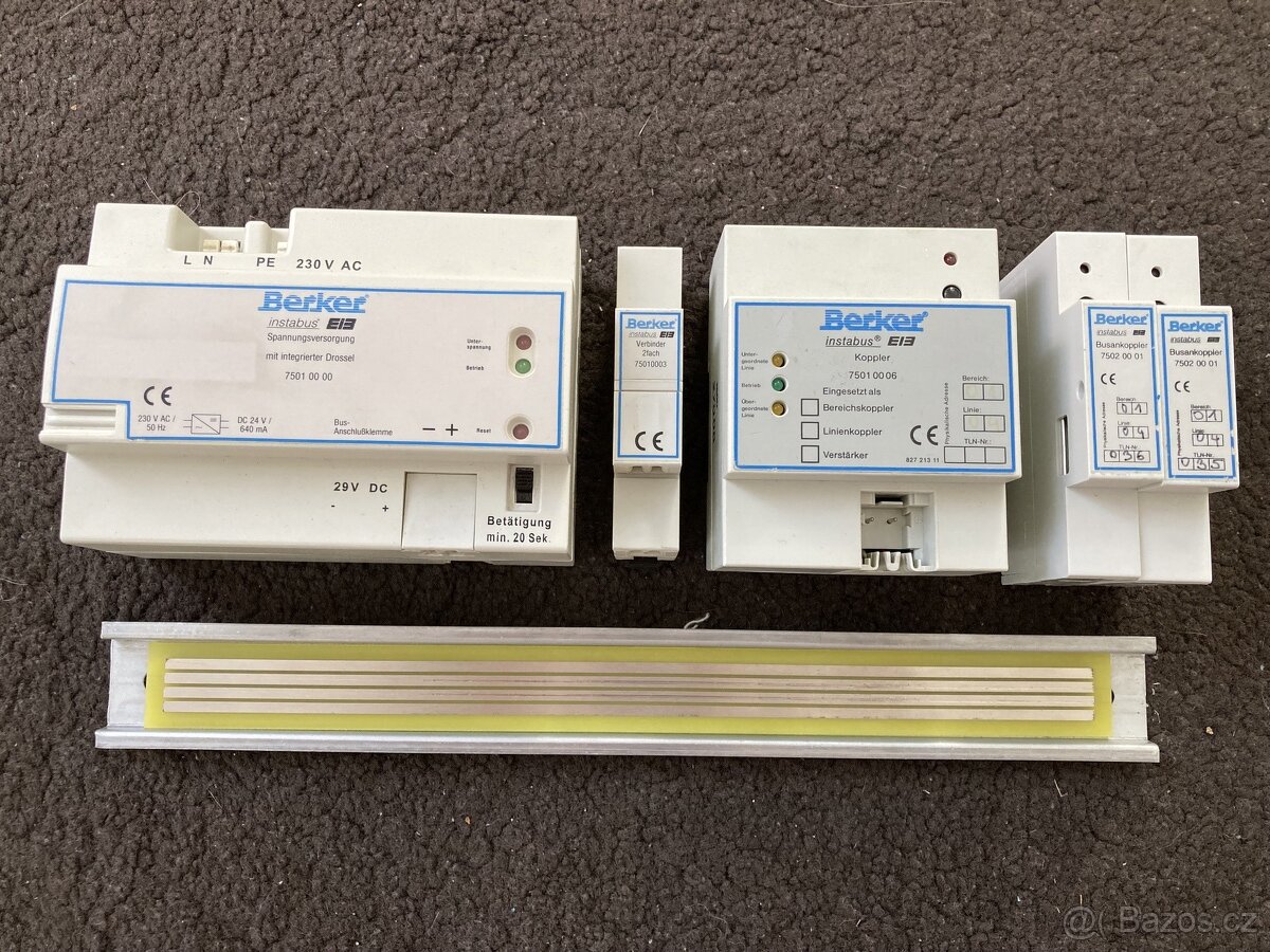 Prodám použité komponenty z instalace KNX