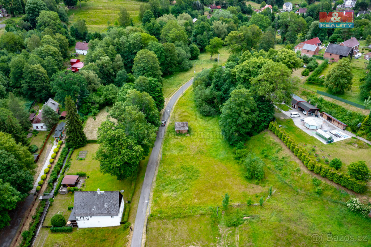 Prodej komerčního pozemku 1314m2, Aš- Dolní Paseky