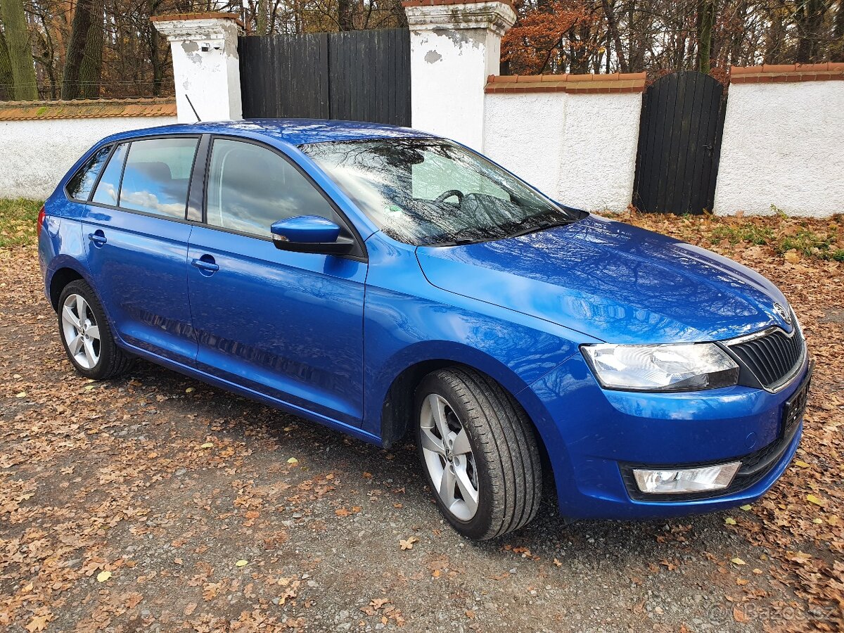 Škoda Rapid čtyřválec 1.2TSI, 81kW  2016 , TOP stav