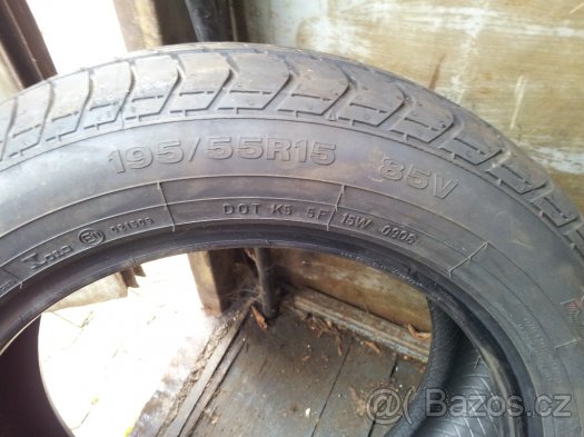 pneu 195/55x15 Dunlop