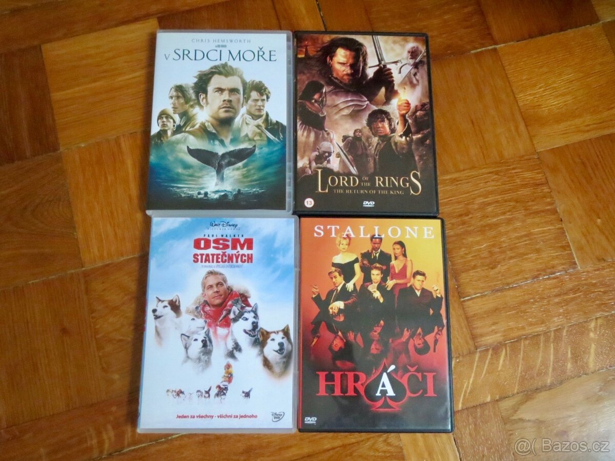 DVD, LORD OF THE RINGS, OSM STATEČNÝCH,Hráči