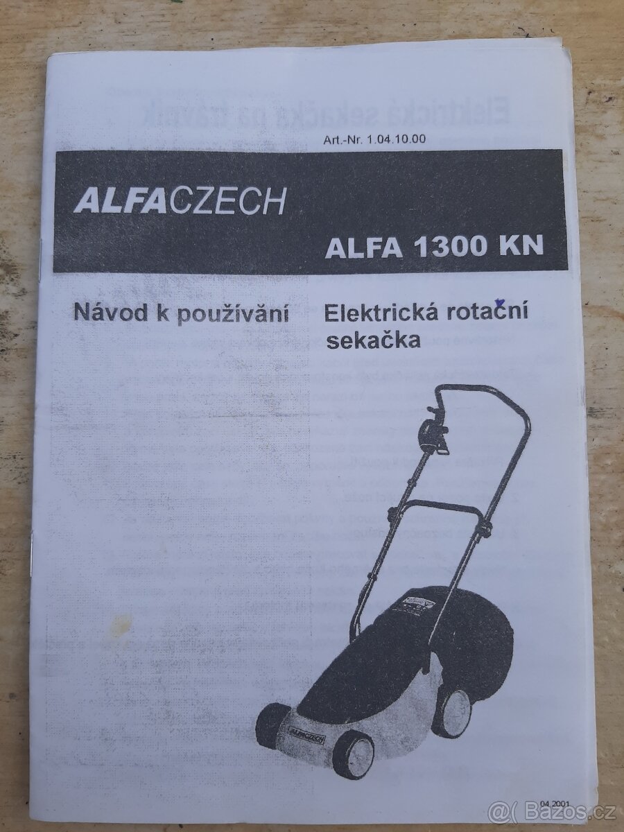 Elektrická sekačka