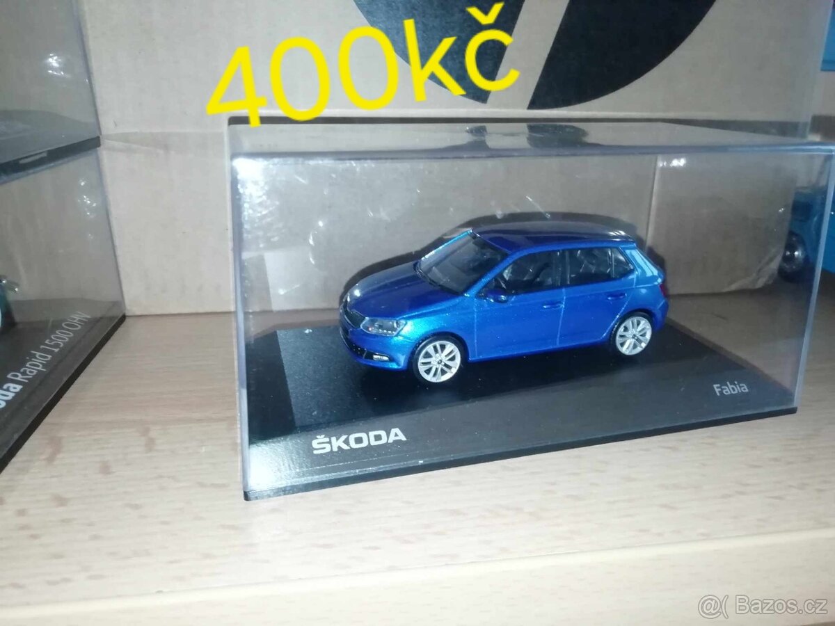 Modely škoda 1:43. 4