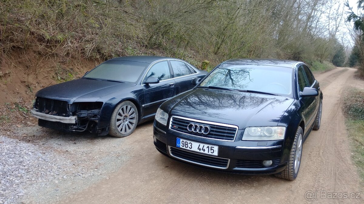 2x Audi A8 D3 , 3.7 - LPG  a druhé 4.2 MPI